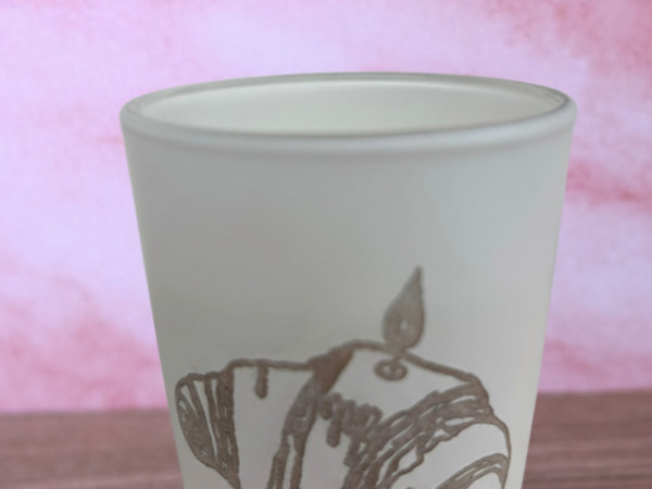 vela aromática con delicioso olor a panadería