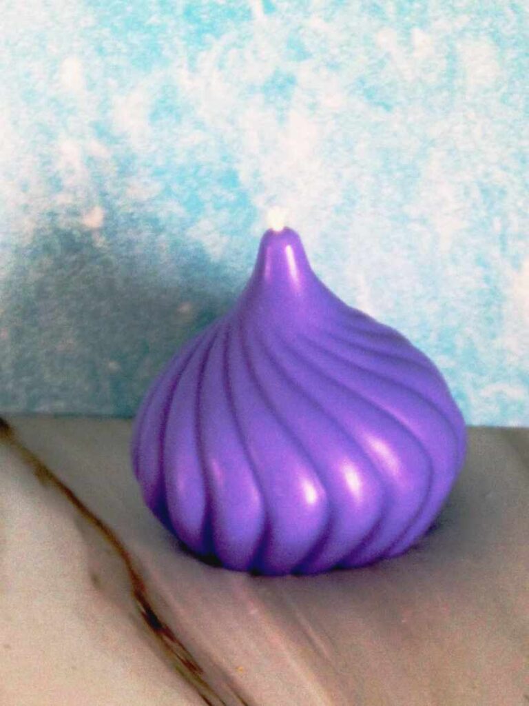 cera de soja natural en forma de gota