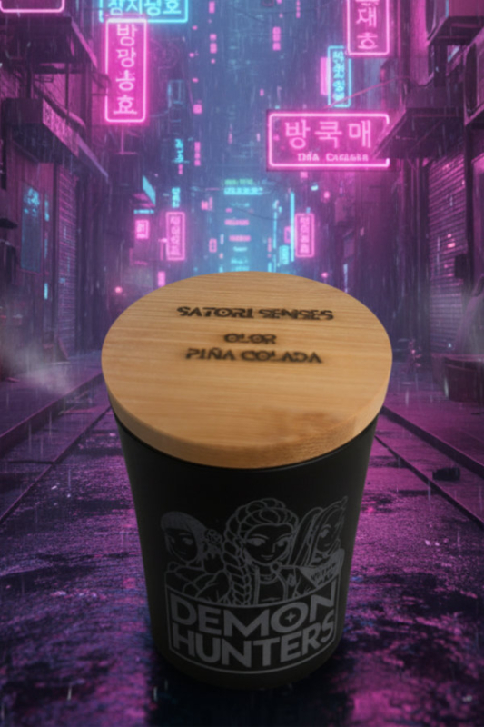 vela de soja kpop demon hunters