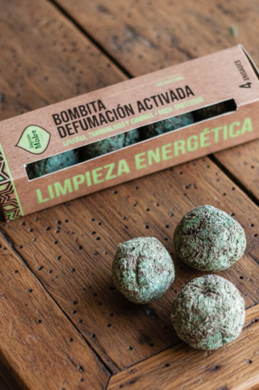 Bombita Defumación "Limpieza energética" Sagrada madre - Imagen 2
