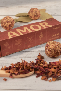 bomba herbal incienso para atraer el amor