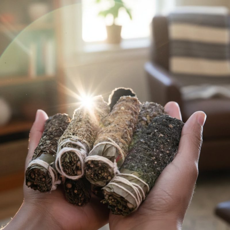 diferentes sahumitos de sagrada madre