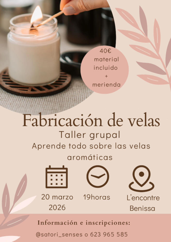 taller de velas artesanales