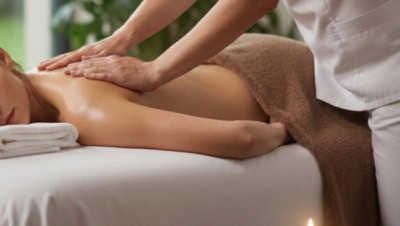 vela de masaje relajante