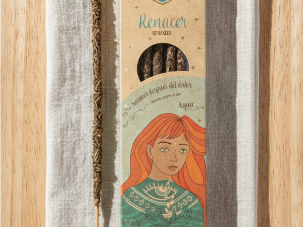 incienso de alta calidad colección 5 elementos agua sagrada madre