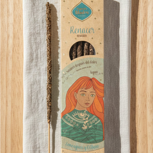 incienso de alta calidad colección 5 elementos agua sagrada madre