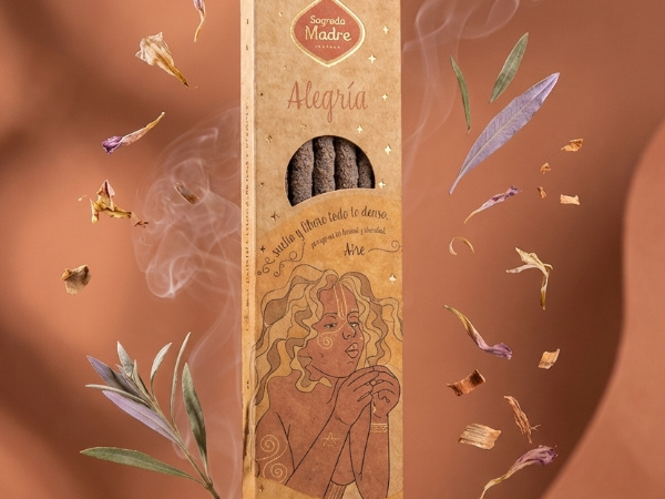 incienso de alta calidad colección 5 elementos aire sagrada madre