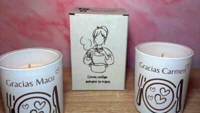 velas de soja aromaticas profesoras comedor
