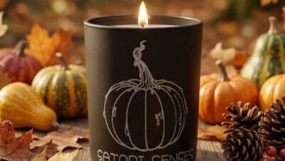 vela de soja perfecta para otoño