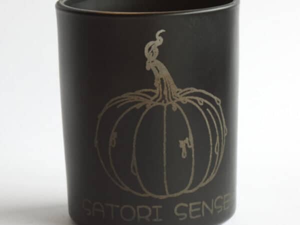 vela aromatica de calabaza
